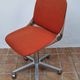 Vintage Wilkhahn Office Chair Model 2101, Orange, Aluminum and Fiberglass Frame