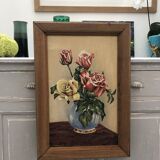 Flower bouquet painting