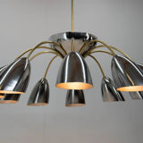 Huge space age chandelier, 1960