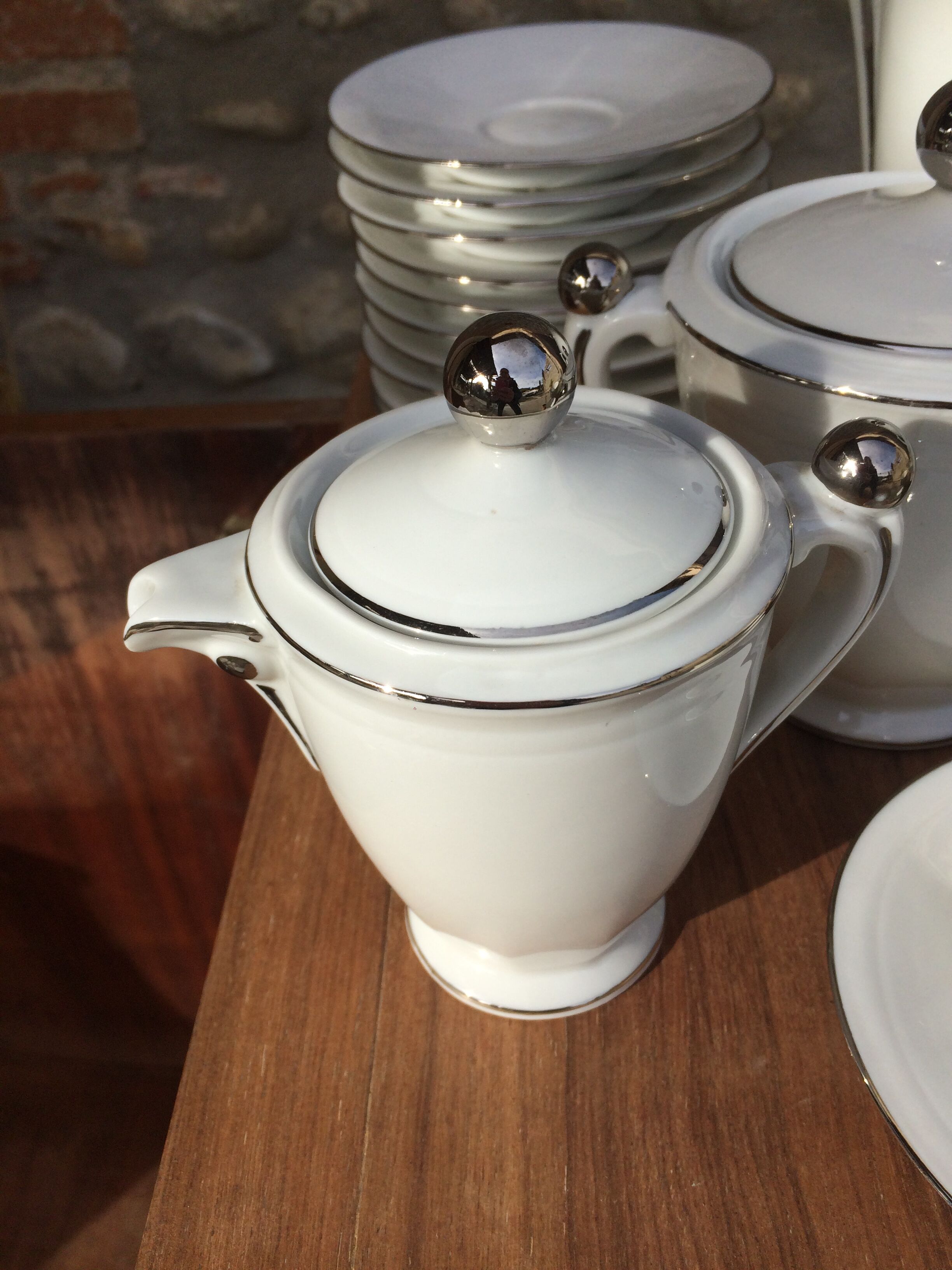 Full porcelain coffee service