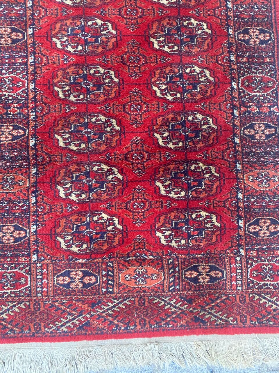 Carpet designs bukhara in wool 70x144 cm