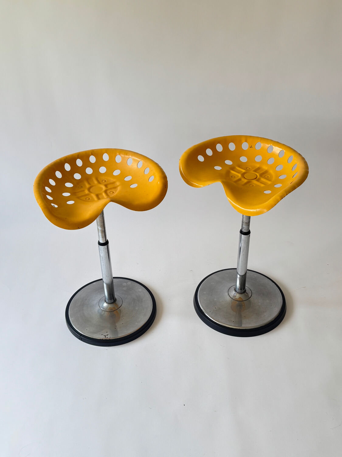 Tabourets Faucheuse par Étienne Fermigier pour Mirima 1970