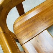 Banc d’angle Pierre Chapo S35 en orme