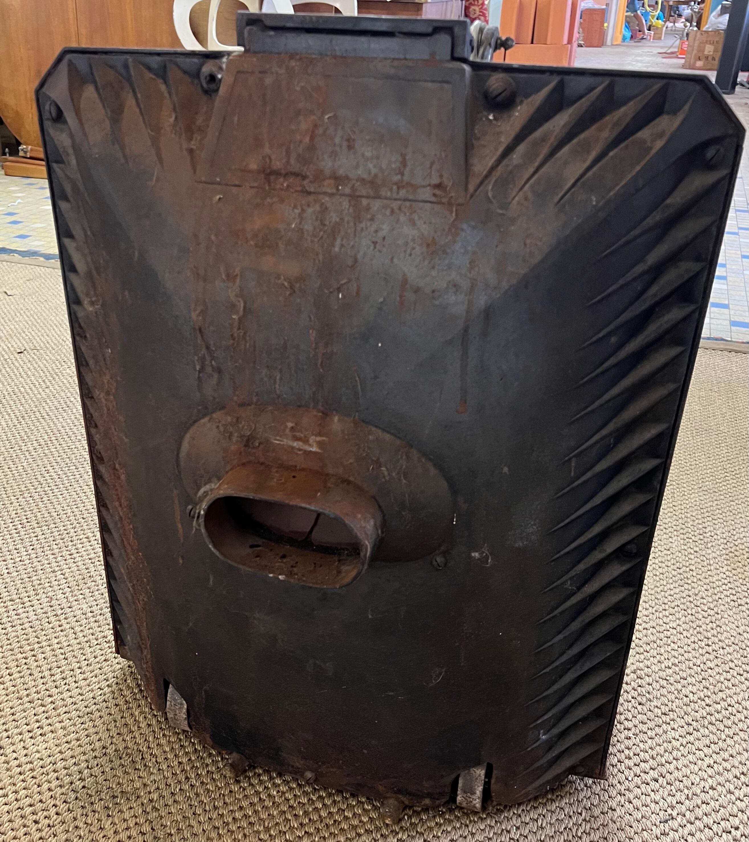 Cast iron stove E. Chaboche La Salamandre