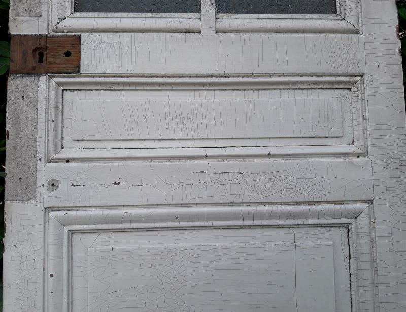 Porte 79,5x219,5 vitrée en haut