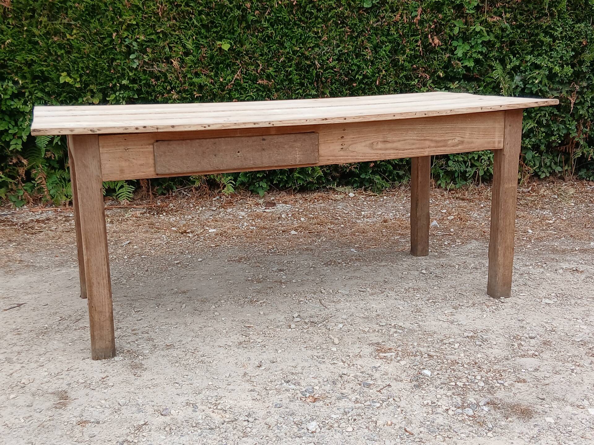 19th-century farmhouse table