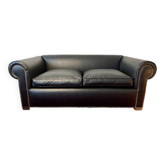 Canapé Chesterfield Noir Contemporain