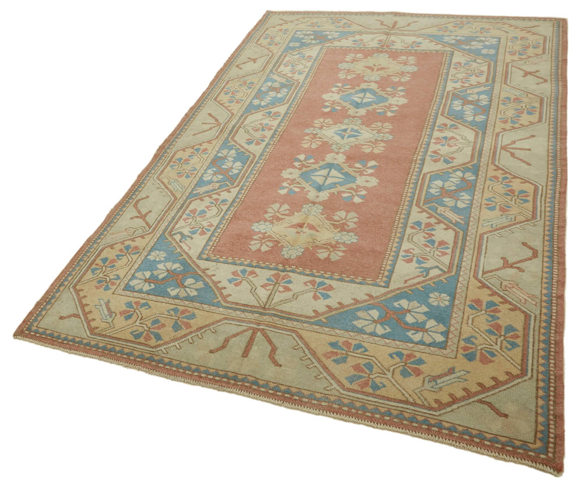Turkish Vintage Anatolian Rug 158 cm x 251 cm