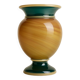 Ancien vase en cristal soufflé marbré
