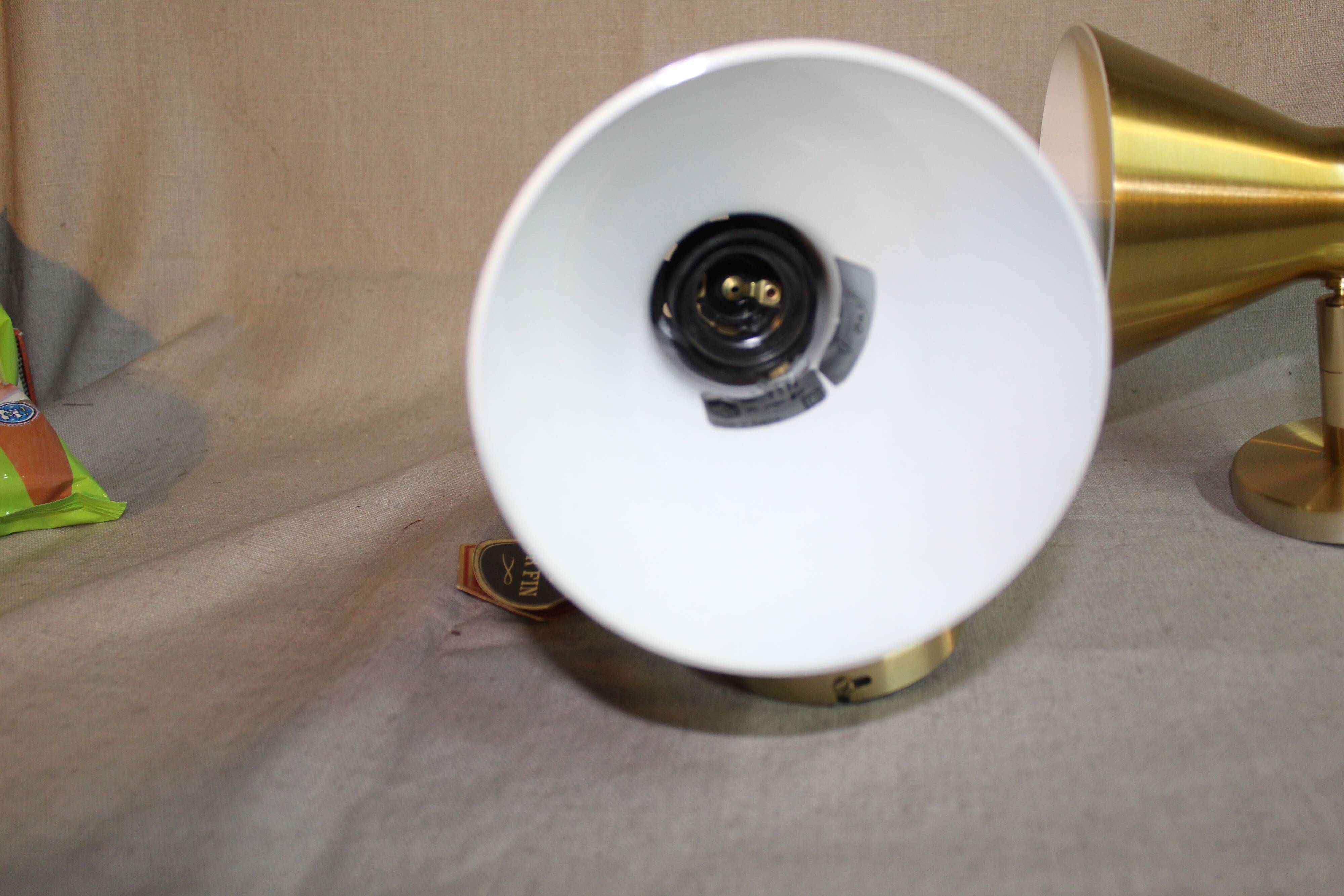 Vintage golden sconces