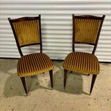 Vintage chair single-piece assembly
