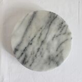 Round ashtray in vintage marble