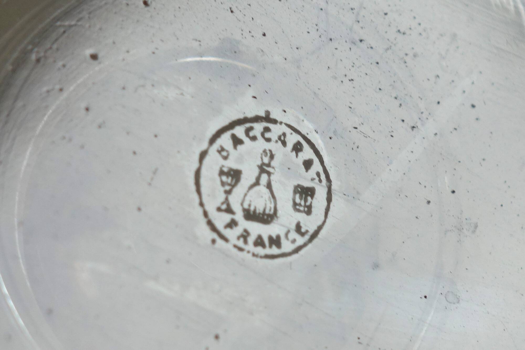 Large Baccarat carafe model Tourville