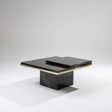 Lacquered wood bar table, 1970s