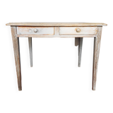 Old patinated farmhouse table