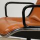 Charles Pollock leather office chair, Knoll edition, 1970