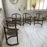 5 Allmimö chairs from the 80s