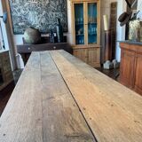 Grande table de couvent en chêne