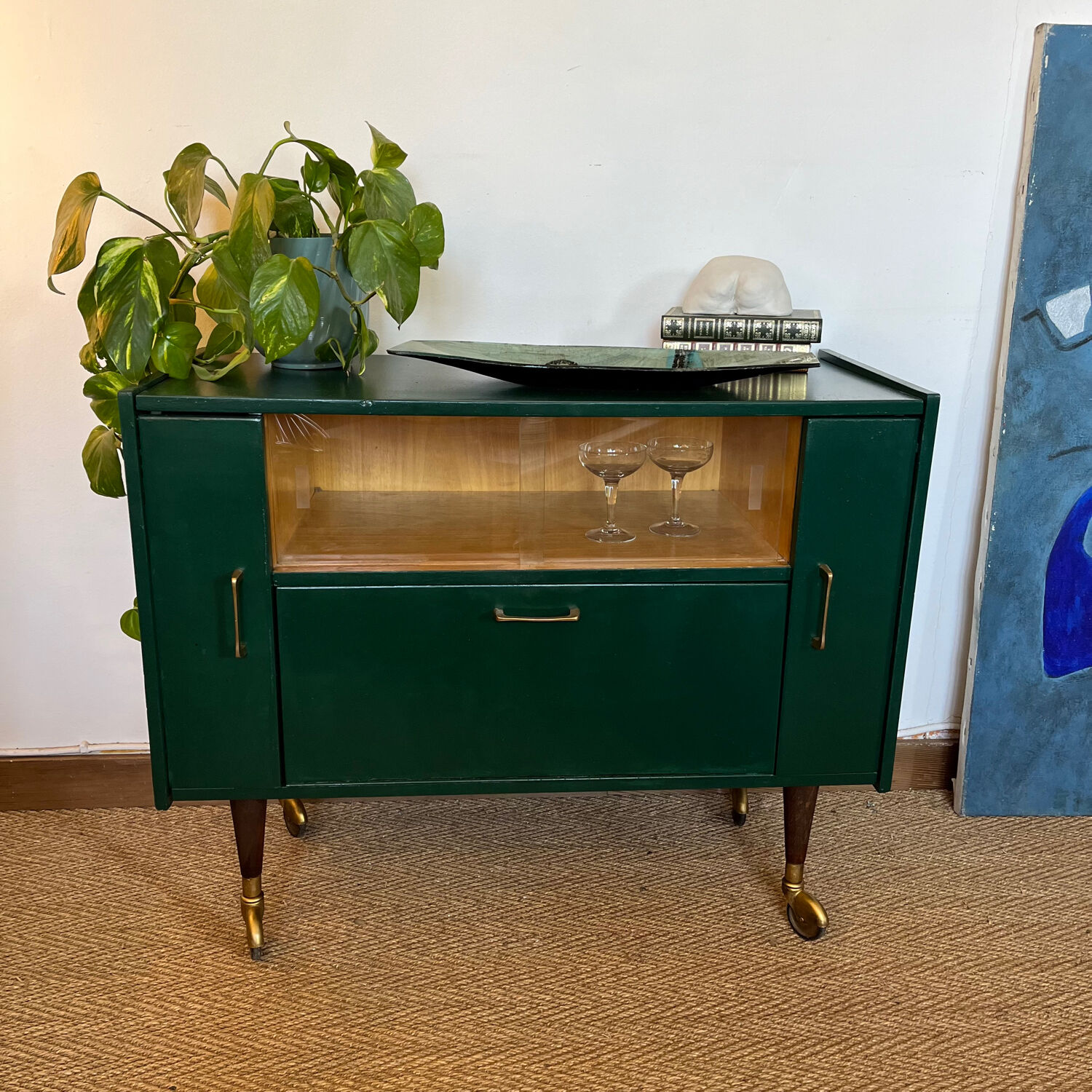 Bar or TV furniture vintage 60s
