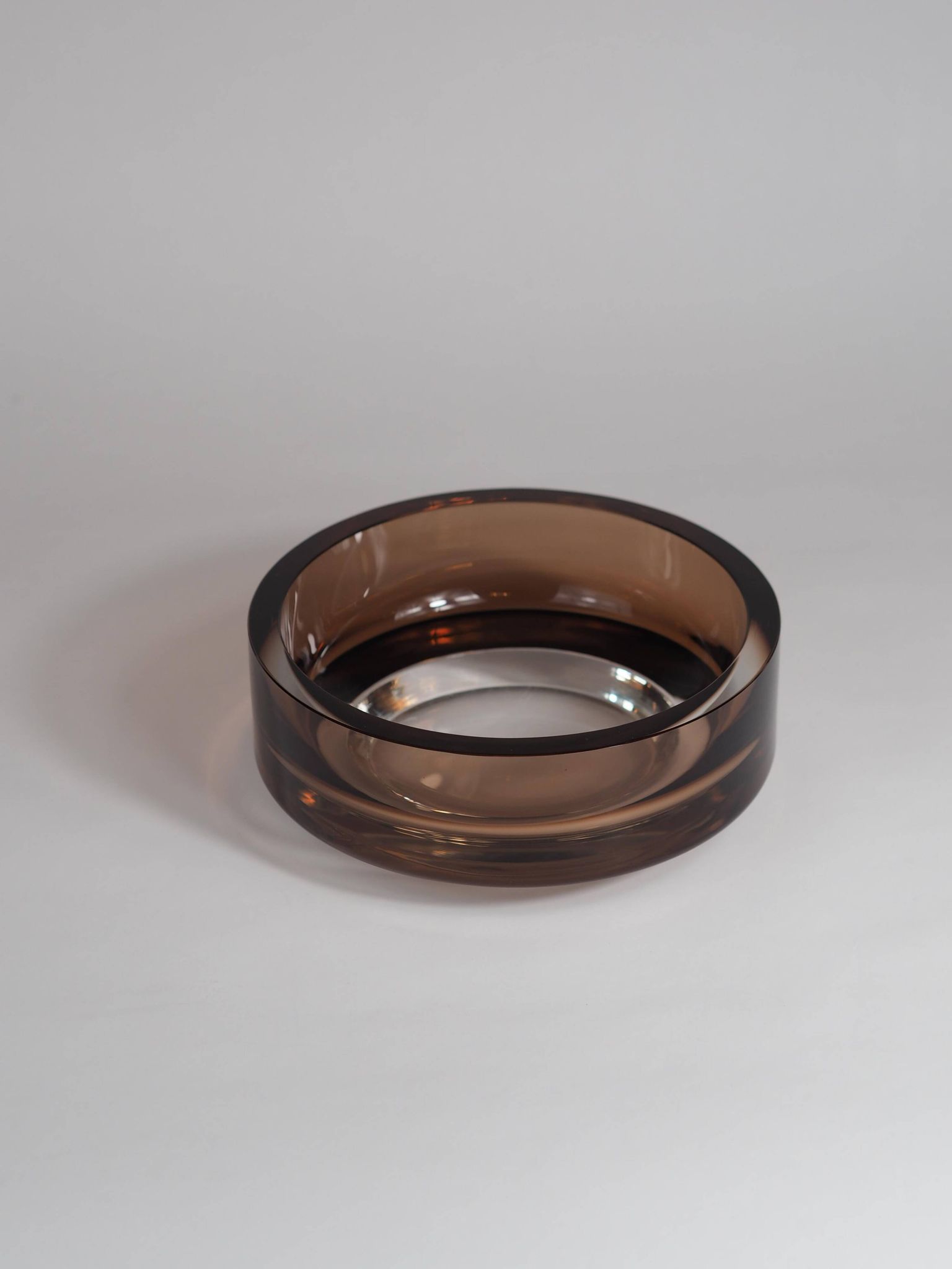 Rare modern glass bowl from the mid-century by Kaj Franck for Nuutajärvi Notsjö.
