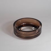 Rare modern glass bowl from the mid-century by Kaj Franck for Nuutajärvi Notsjö.