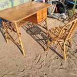 Vintage desk and chair