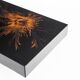 Vintage coffee table. Black lacquered wood with design by H D. France, 1980s