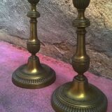 Pair of vintage candlesticks