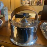 Théière vintage en acier inoxydable par C. Jörgensen pour Bodum