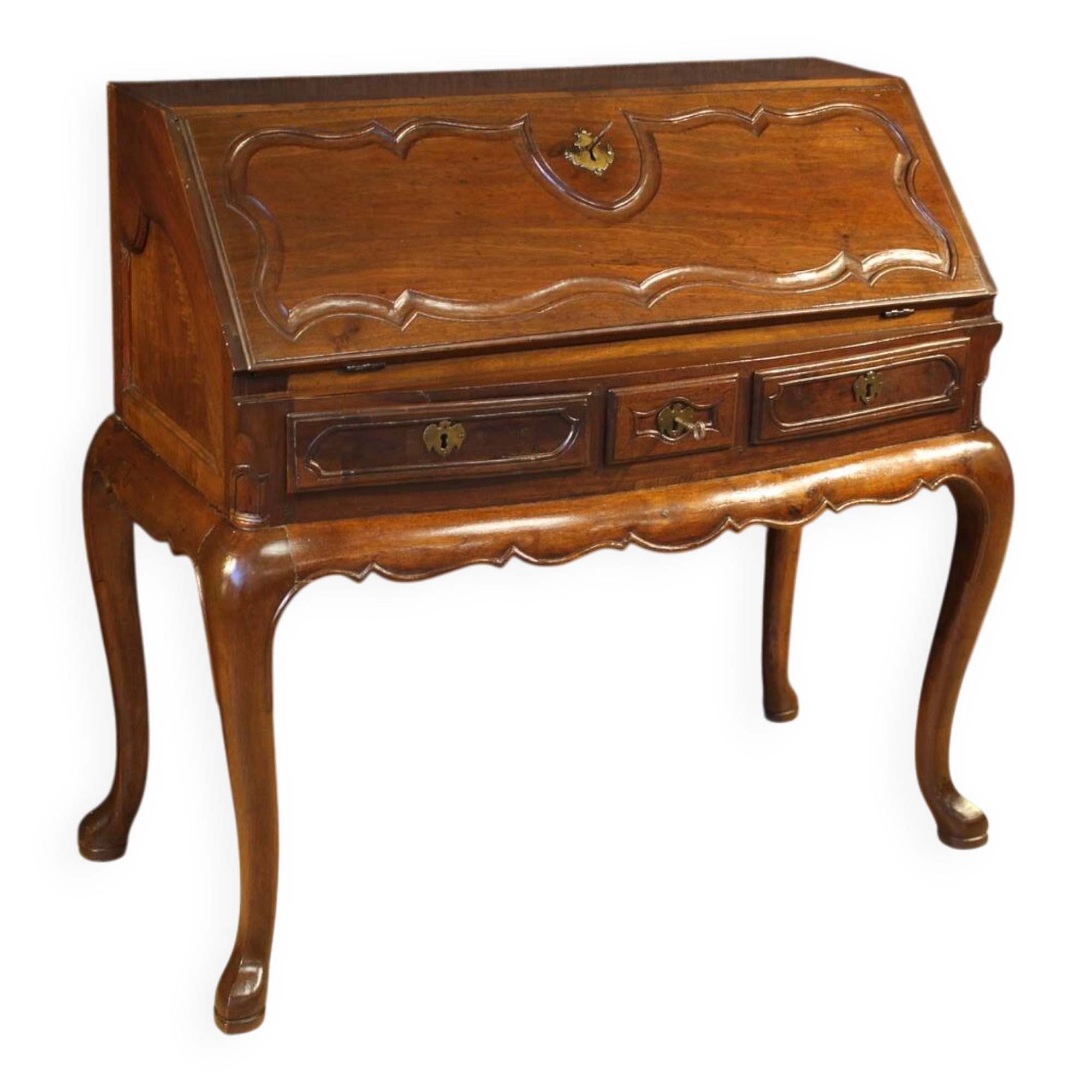 Antique Spanish bureau from the mid-19th century