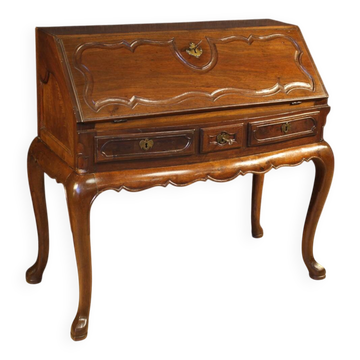 Bureau espagnol ancien du milieu du XIXe siècle