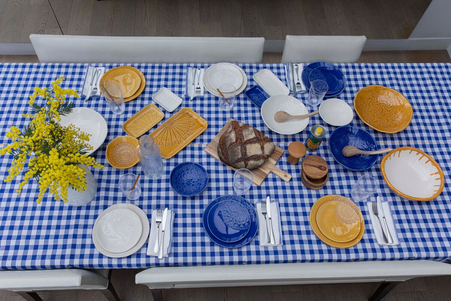 Dish plata majorelle XL