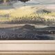 Oil painting on panel Winter Landscape signed Roger Comte
