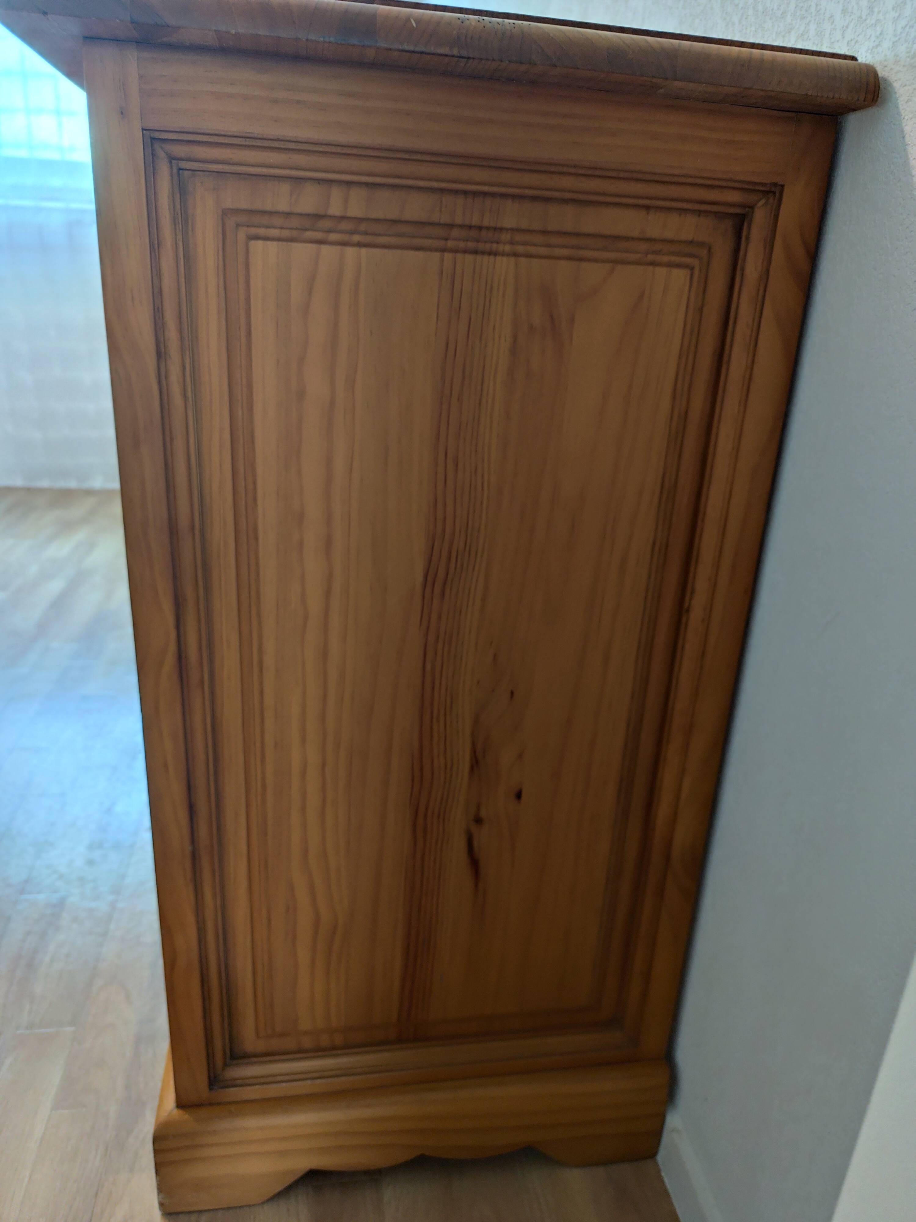 Chest of drawers with 7 drawers in solid pine