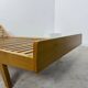 Ancienne banquette Daybed / lit réglable en bois design Holma vintage années 60