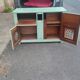 Buffet in painted and patinated mahogany wood dating from the late nineteenth century