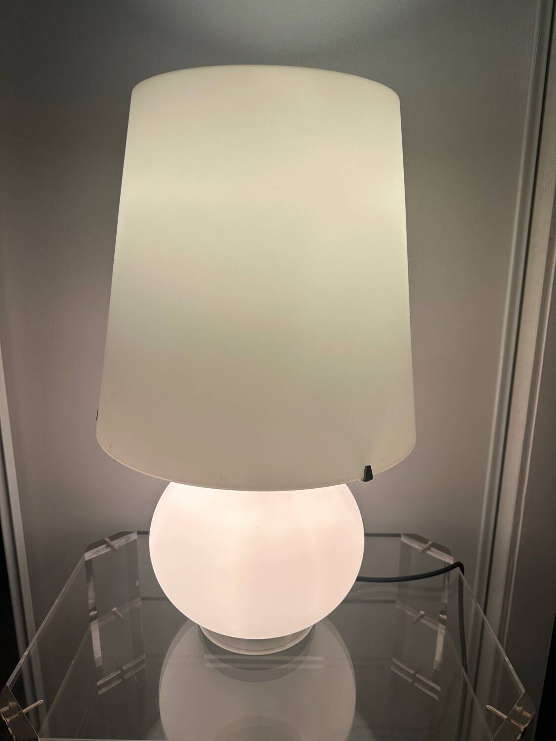 Lampe Fontana Arte par Max Ingrand