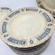 Ridgway Portland English Earthenware Plates (Set of 17)