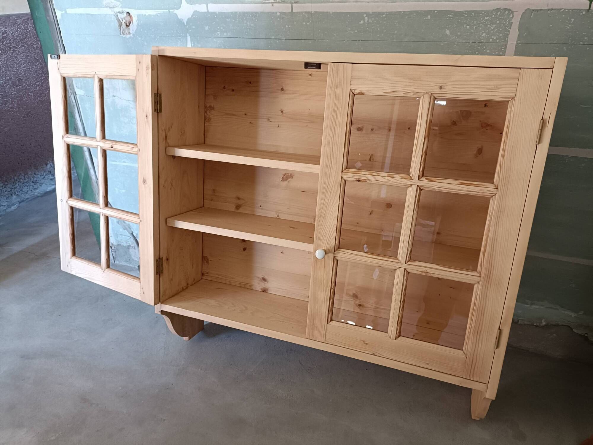 Vitrine rénovée