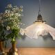 Suspension vintage lampshade in frosted glass (DEP01)