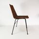Chaise minimaliste, conçue par Gian Franco Legler, Italie, années 1950.