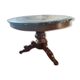 Empire period drum table with its St Anne marble basin