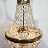 2-light hot air balloon chandelier