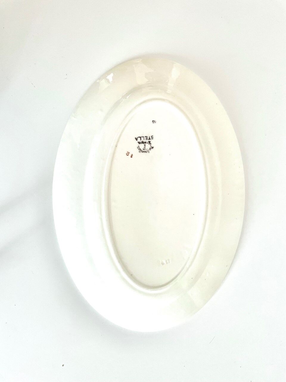 Oval dish Badonviller model Stella