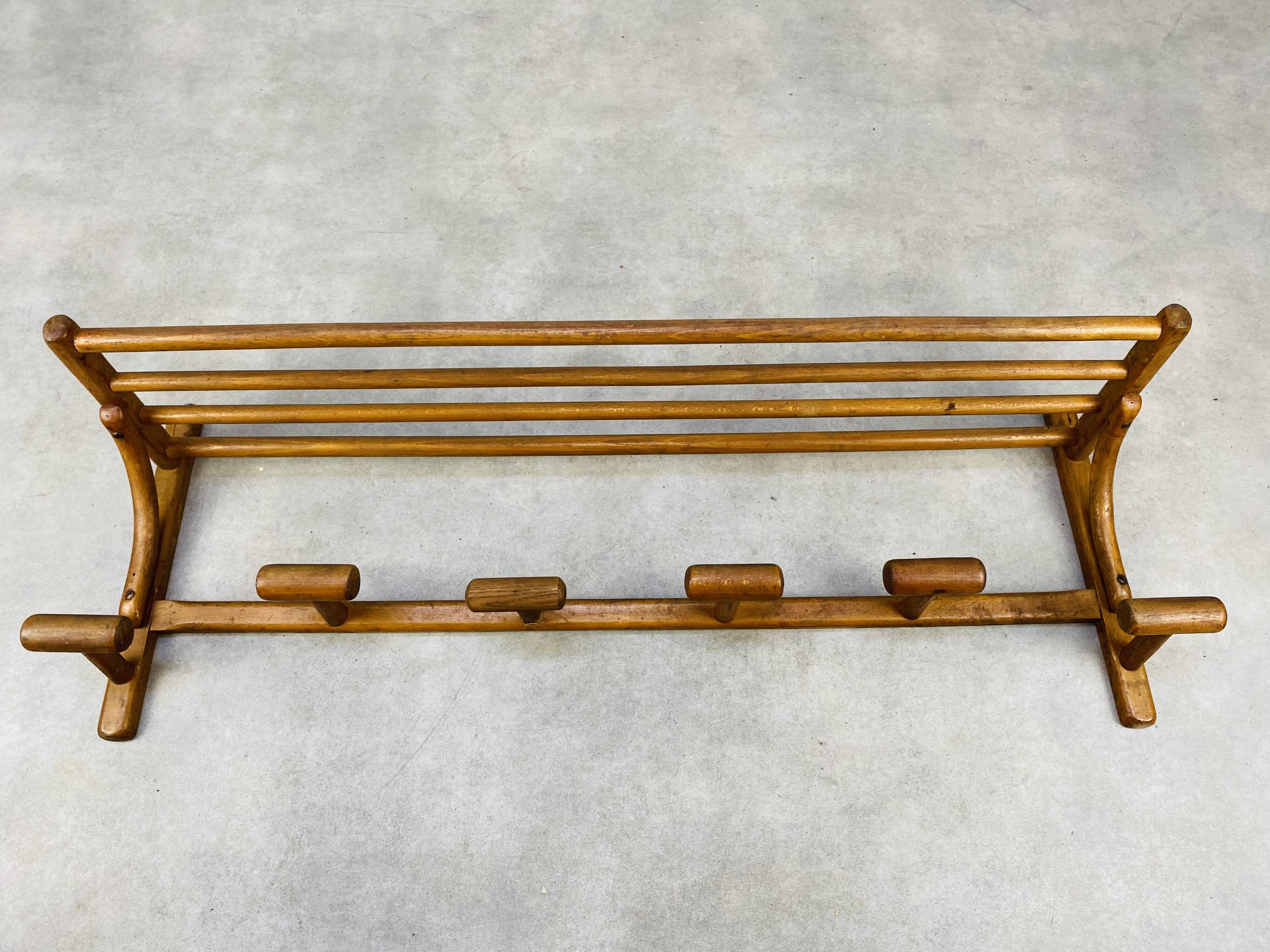 Wall coat rack bentwood bistrot GYF