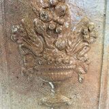 Terracotta garden fountain