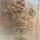Terracotta garden fountain