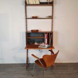 Norwegian Ergo Secretary Furniture, Scandinavian Vintage 1960s