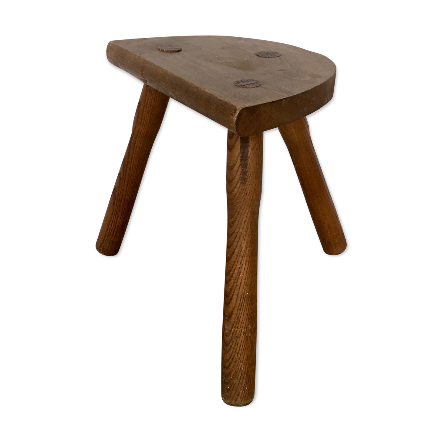 Vintage tripod farm stool - twentieth century