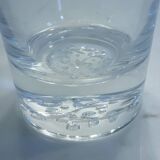Set of 6 tall crystal glasses JG DURAND